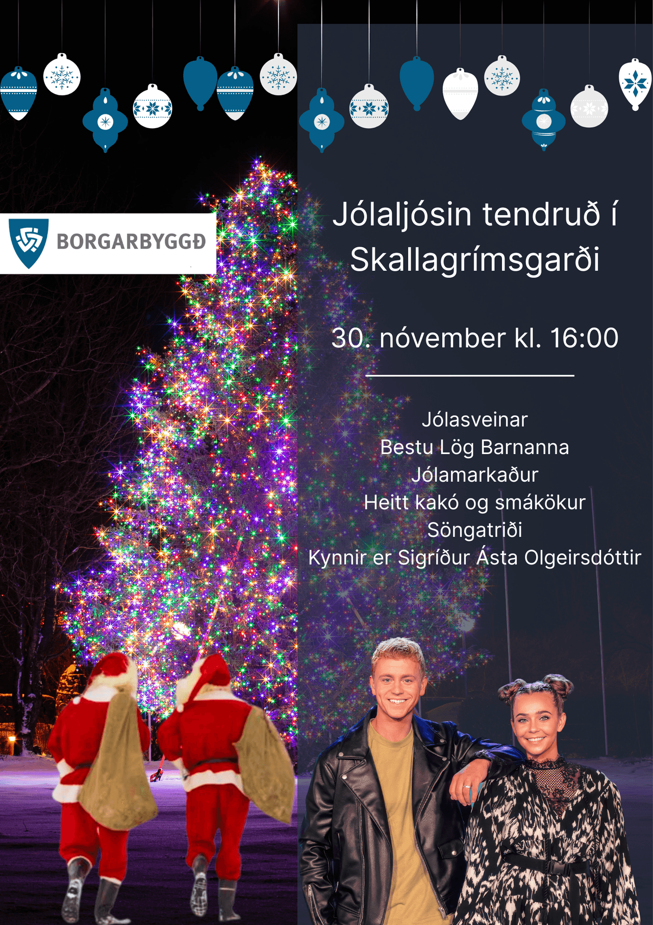 Aðventuhátíð Borgarbyggðar 2025