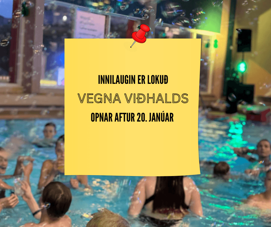 Innilaug lokuð vegna viðhalds